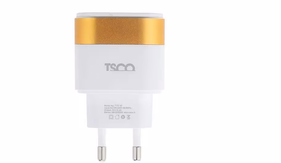 شارژر دیواری تسکو مدل TTC 45 همراه کابل microUSB