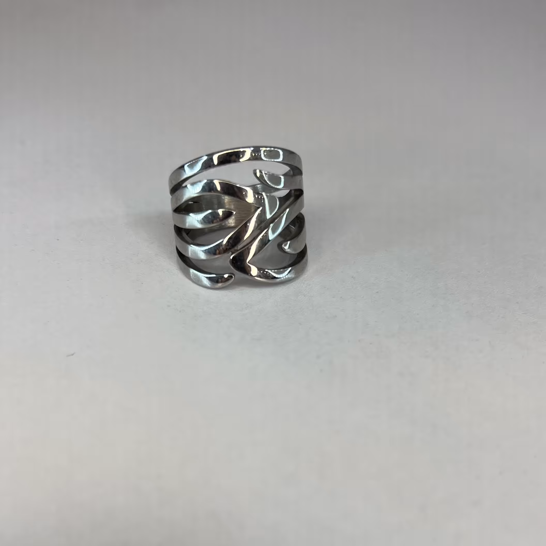 انگشتر  استیل رنگ ثابت 