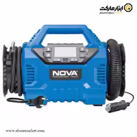 مینی کمپرسور باد فندکی و برق شهری نووا مدل 9163