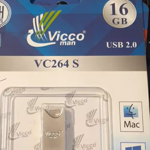 فلش مموری 16 گیگ vicco
بدنه استیل کیفیت عالی و قیمت مناسب