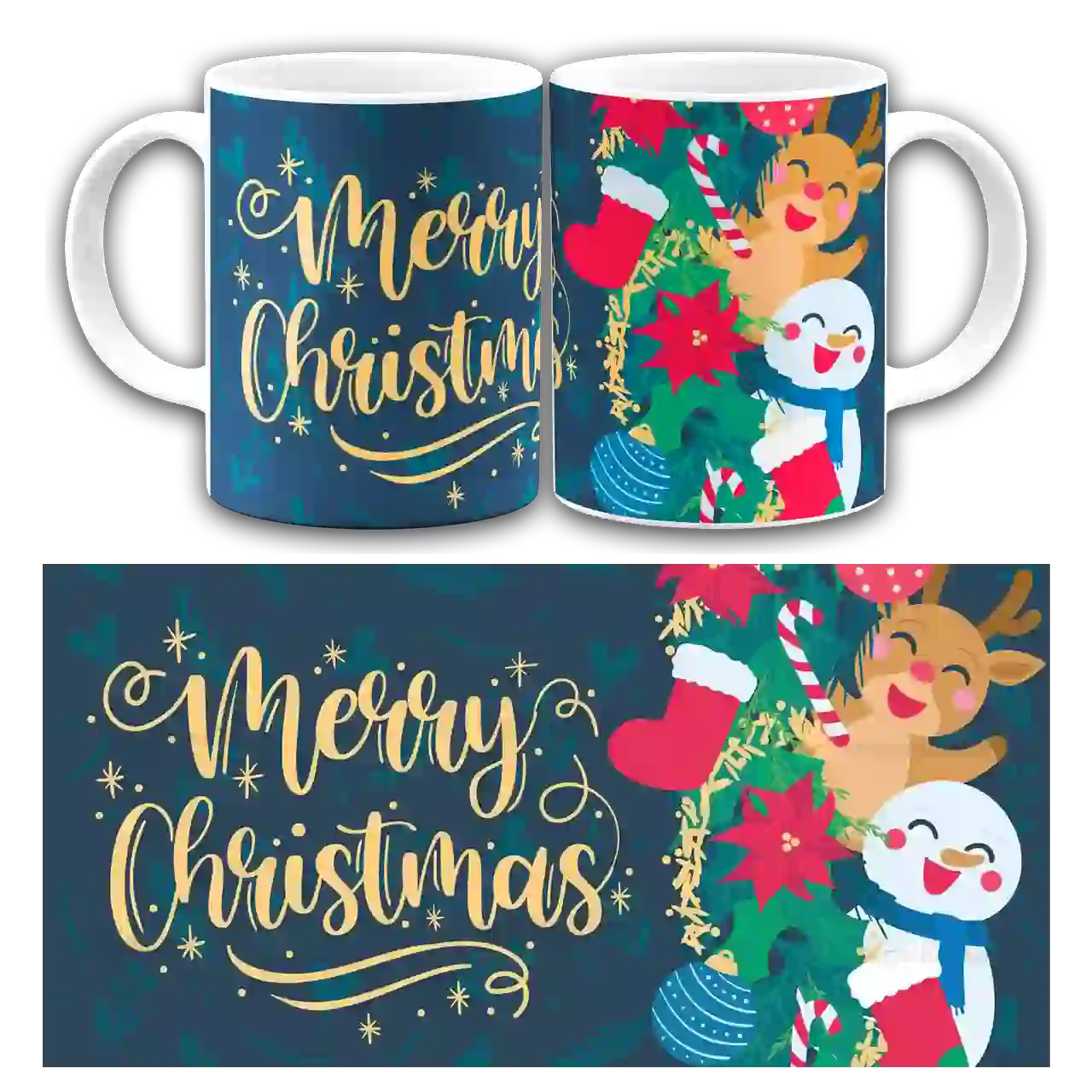 ماگMerry christmas مدل AK4