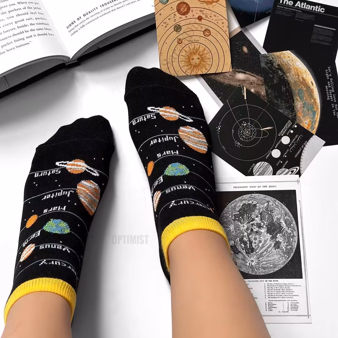 جوراب منظومه مچی نخ پنبه فری سایز