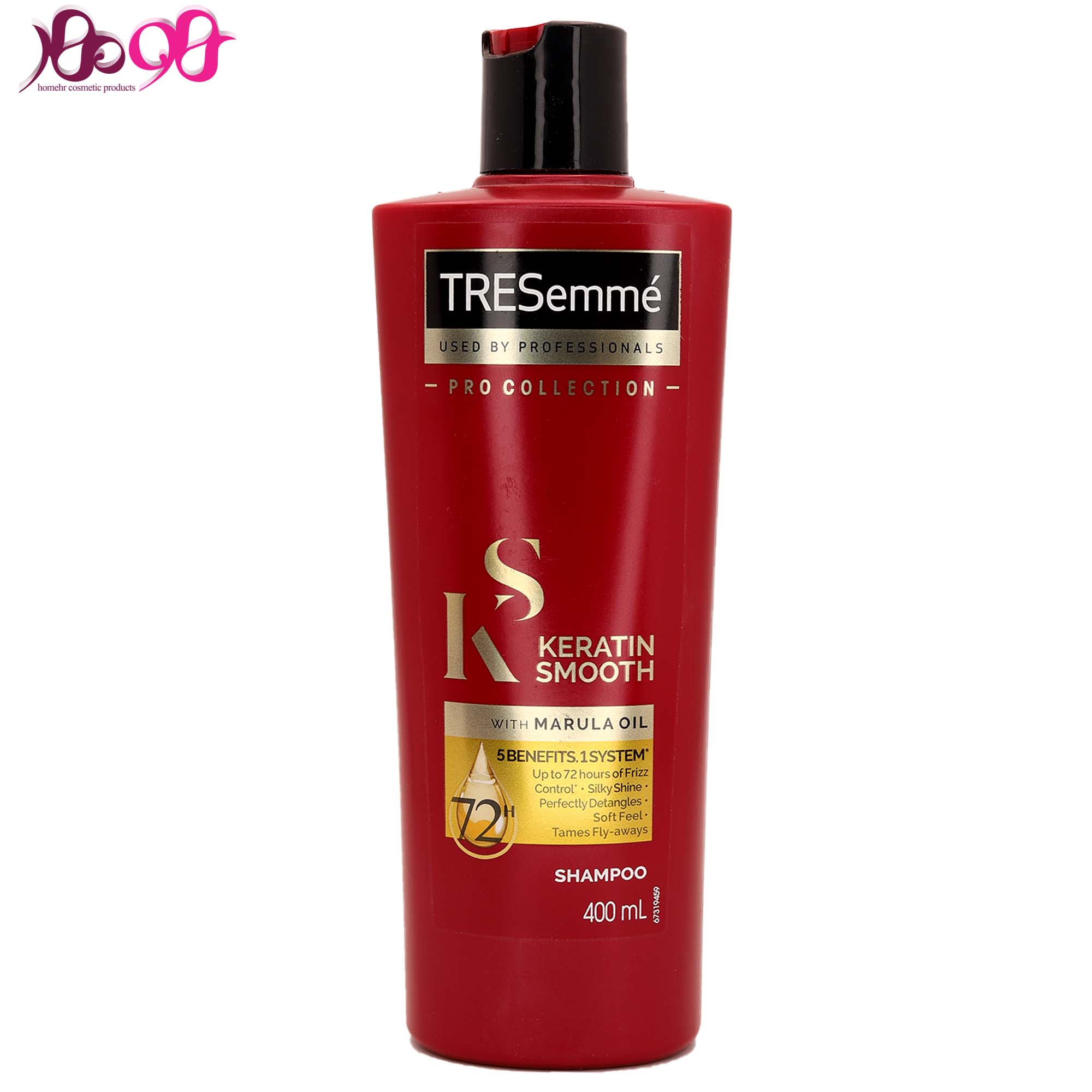شامپو کراتین اسموت ترزمه حجم 400 میل - TRESemme
