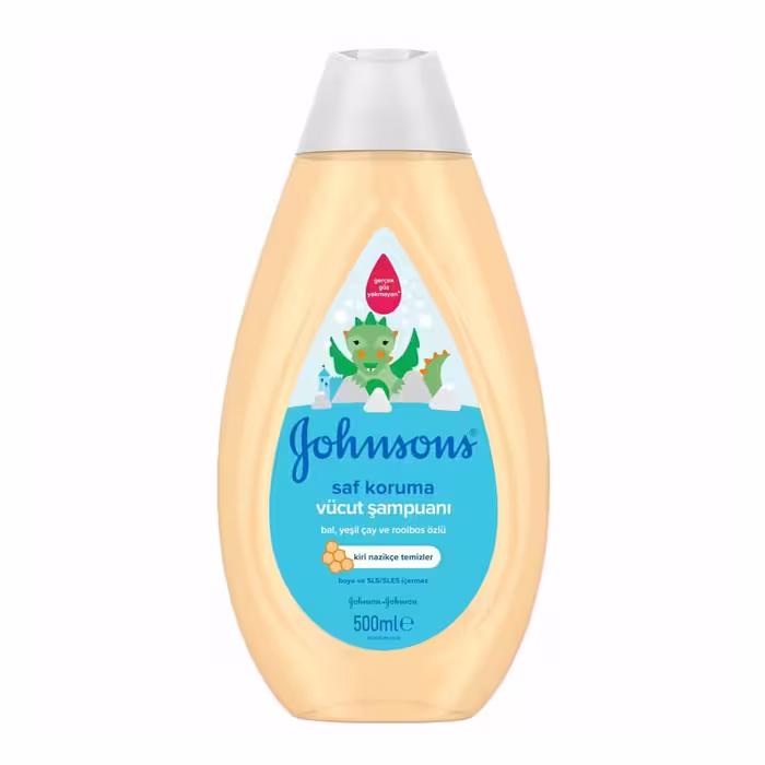 شامپو بدن 500 میل عسلی کودک جانسون johnson