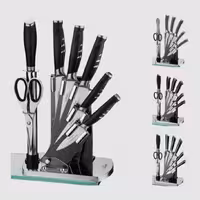 سرویس کارد و ساطور 8 پارچه یونیک کد 5100 (خارجی درجه یک)