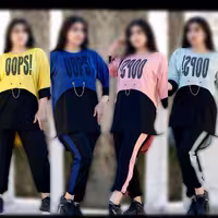 ست تونیک شلوار oops زنجیری