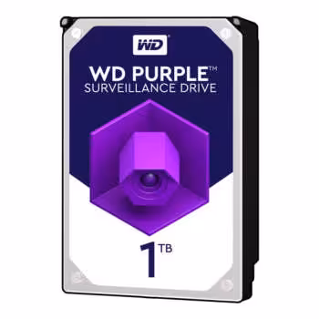 هارددیسک اینترنال وسترن دیجیتال مدل Purple WD10PURZ ظرفیت 1 ترابایت