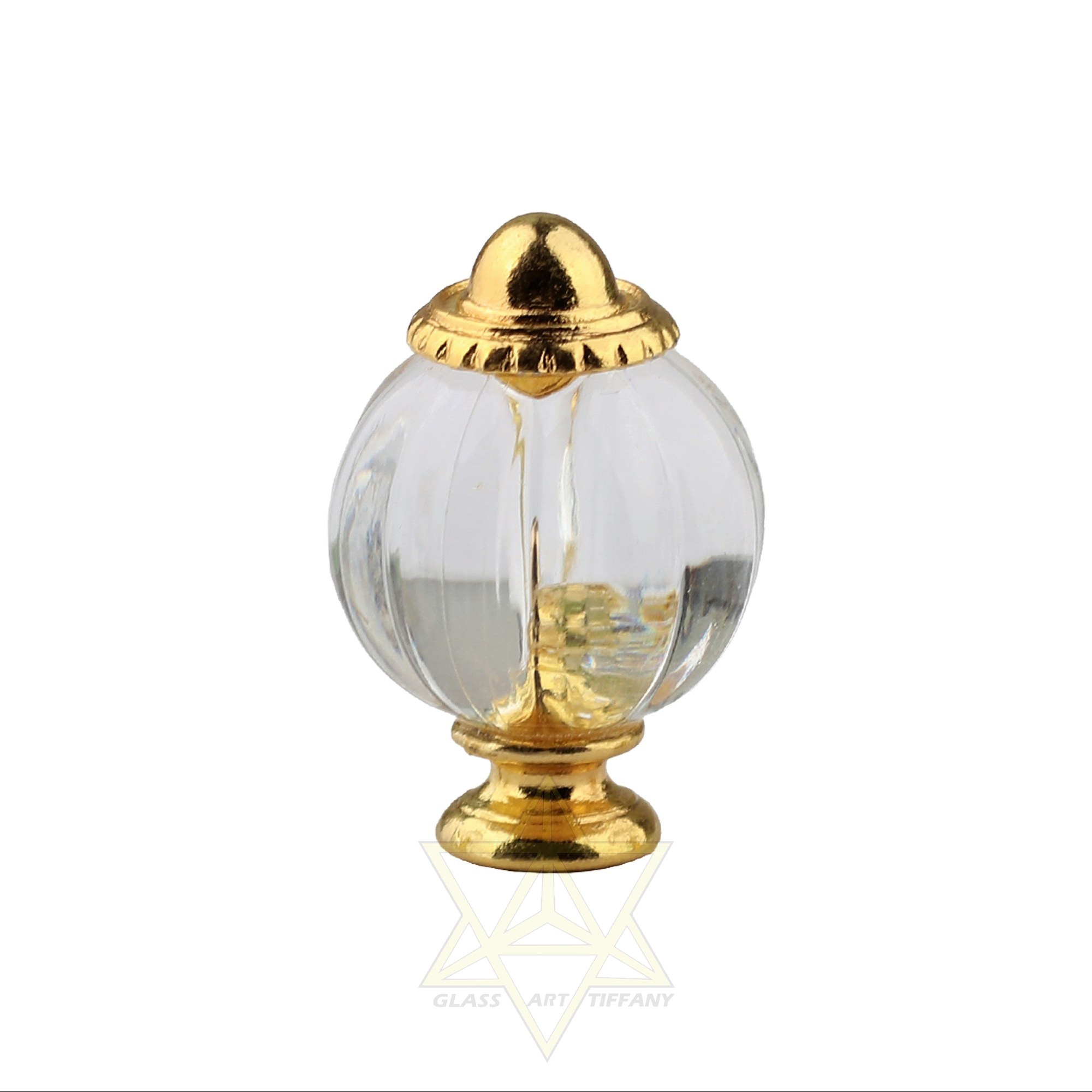 دستگیره کریستال توپی