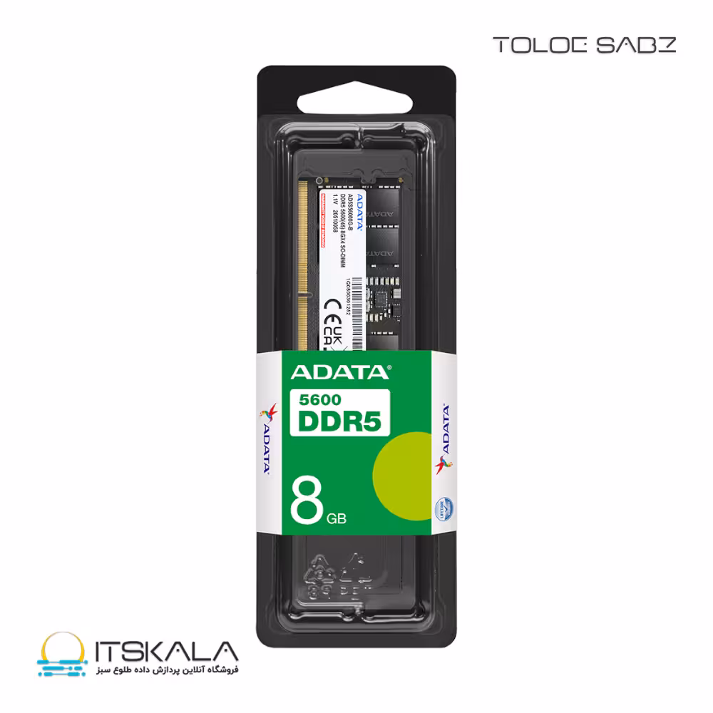 قیمت و خرید رم دسکتاپ تک کاناله ای دیتا مدل Premier 8GB 5600MHz CL46 DDR5 | ITSKALA