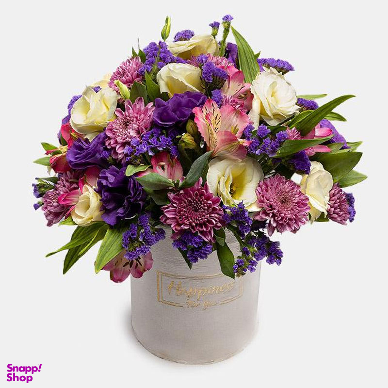 باکس گل طبیعی مخمل