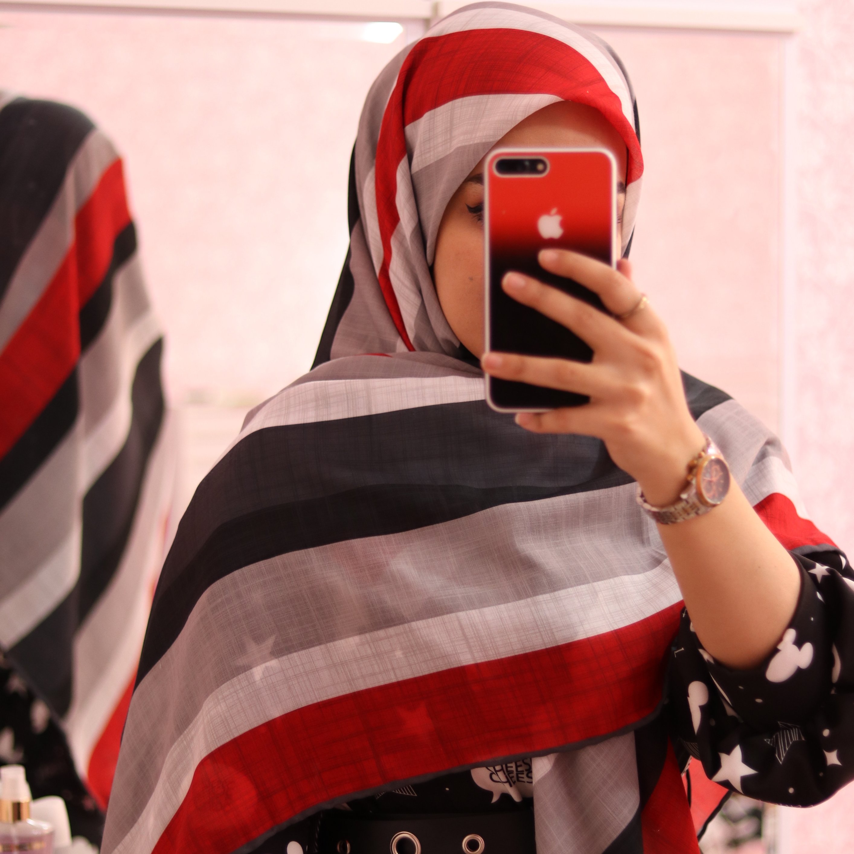 روسری نخی قواره دار