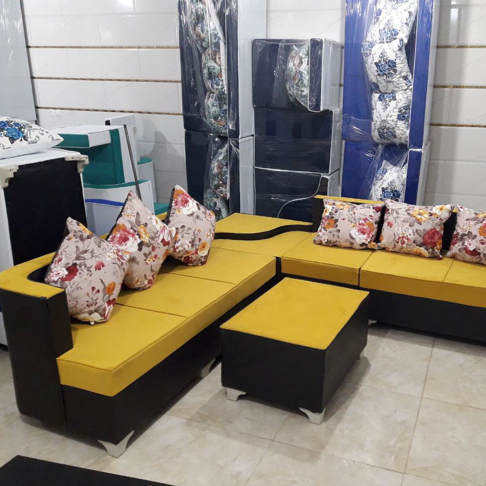 مبل ال راحتی کمجا 6 نفره کنج ست بادوام