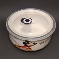 ظرف نگهداری مواد غذایی با درب پلاستیکی MICKEY
