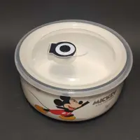 ظرف نگهداری مواد غذایی با درب پلاستیکی MICKEY
