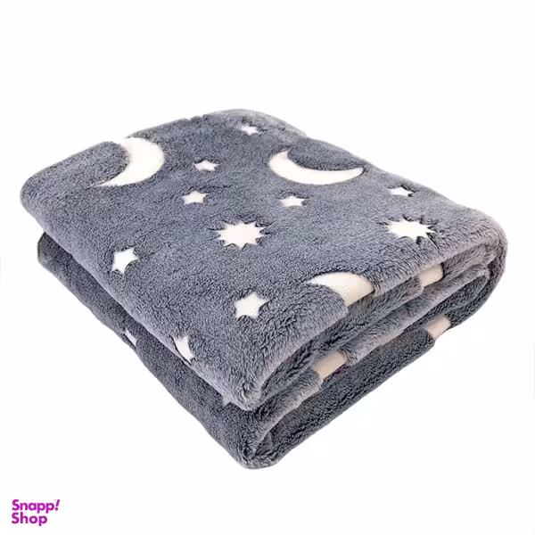 پتو مدل ماه و ستاره سایز 220×200 سانتی‌متر