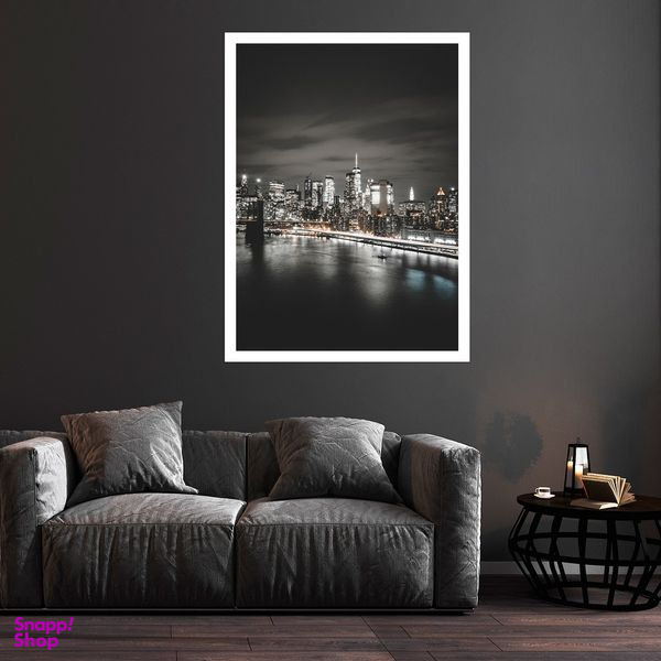 تابلو بکلیت طرح منظره شهری مدل قاب شاسی W-S8146