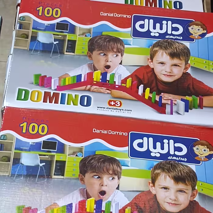بازی فکری دومینو  اسباب بازی دخترانه پسرانه 