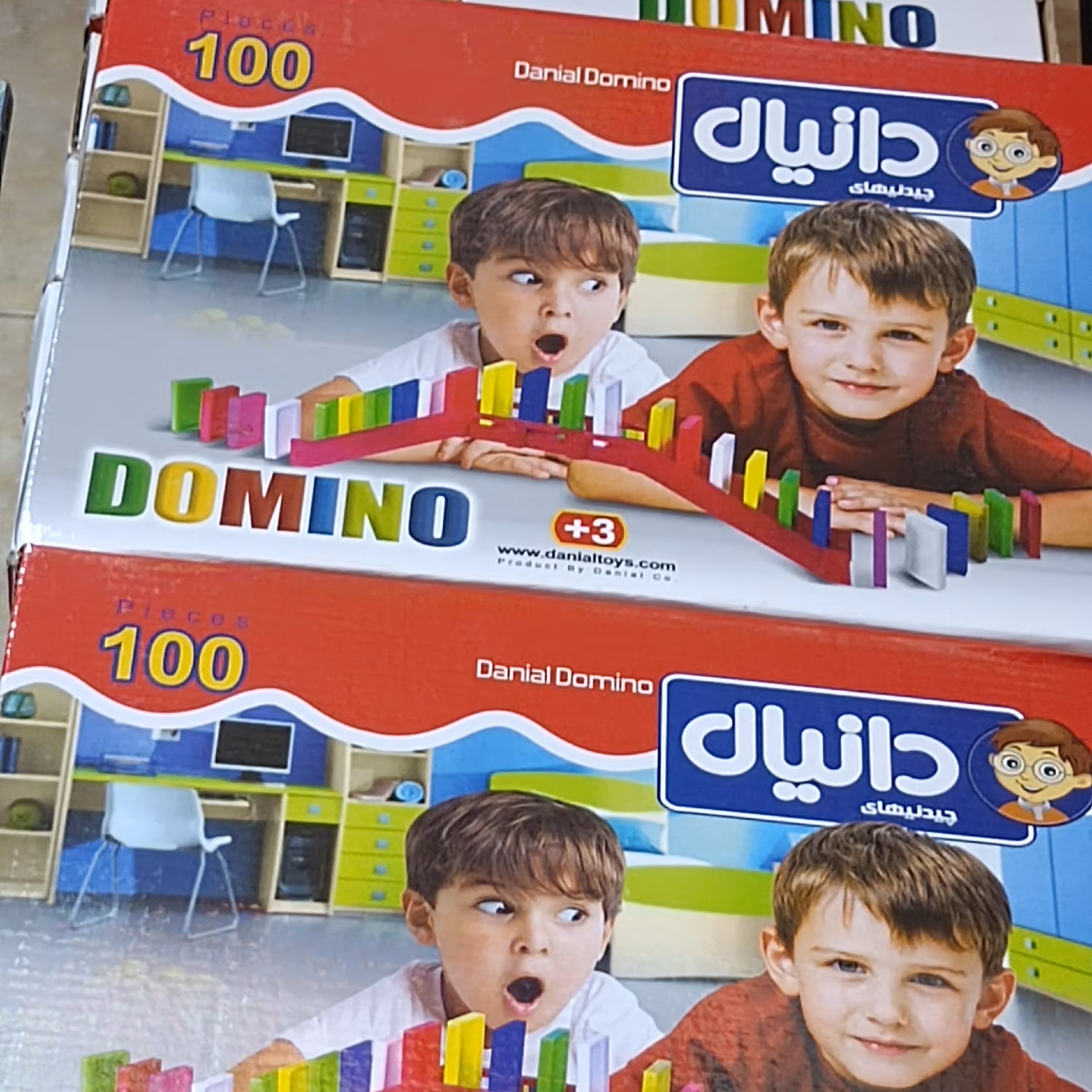 بازی فکری دومینو  اسباب بازی دخترانه پسرانه 