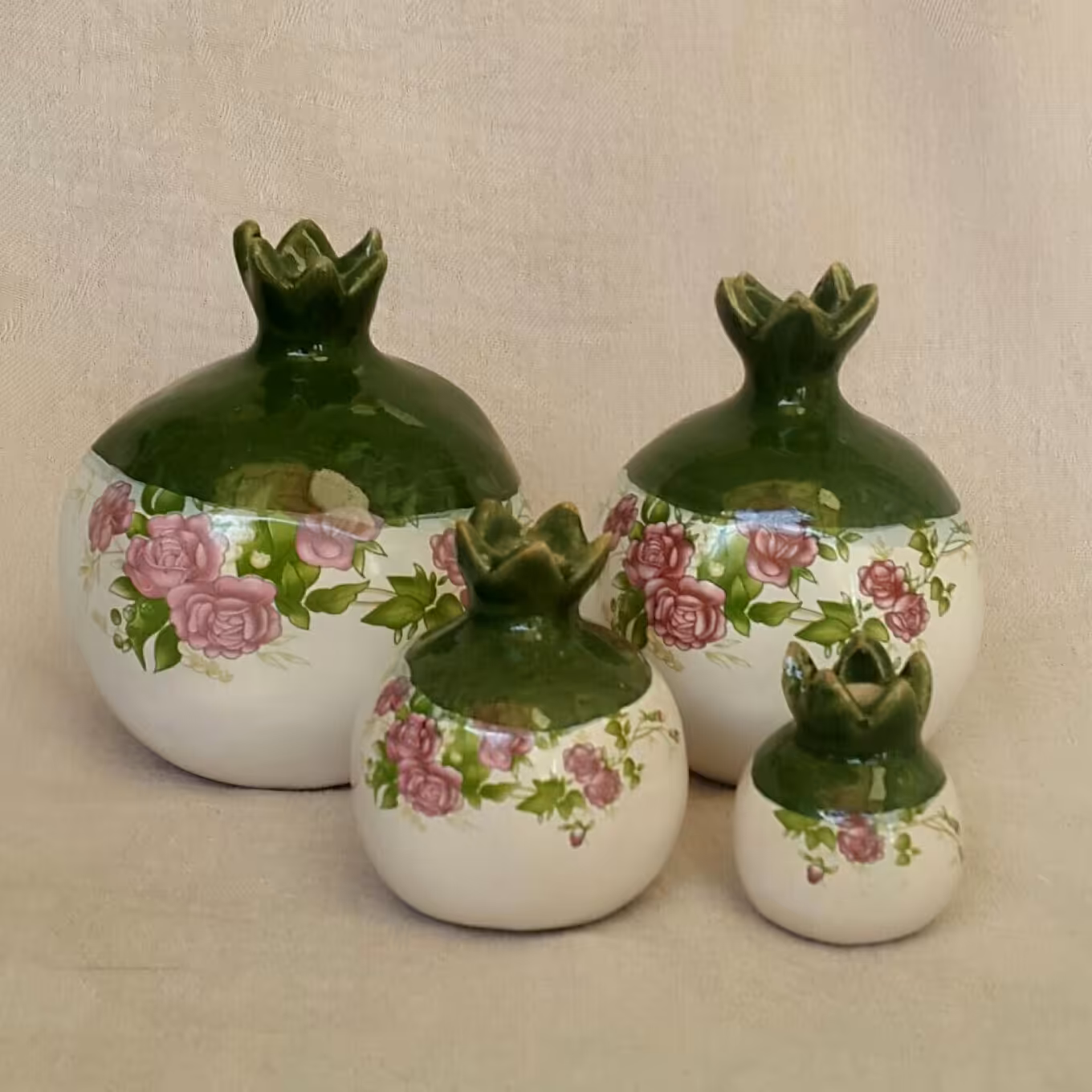 پک چهار تایی انارسرامیکی کد3