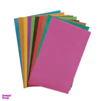 مقوا رنگی کد 01 سایز 25x35 بسته 10 عددی