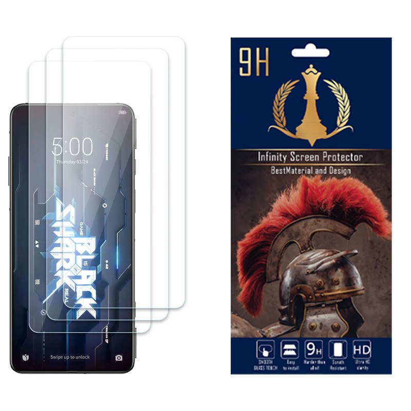 محافظ صفحه نمایش اینفینیتی مدل NANOمناسب برای شیائومی Black Shark 5 بسته سه عددی