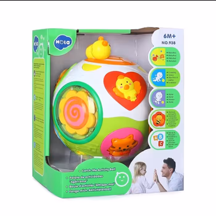 توپ موزیکال هولا تویز

