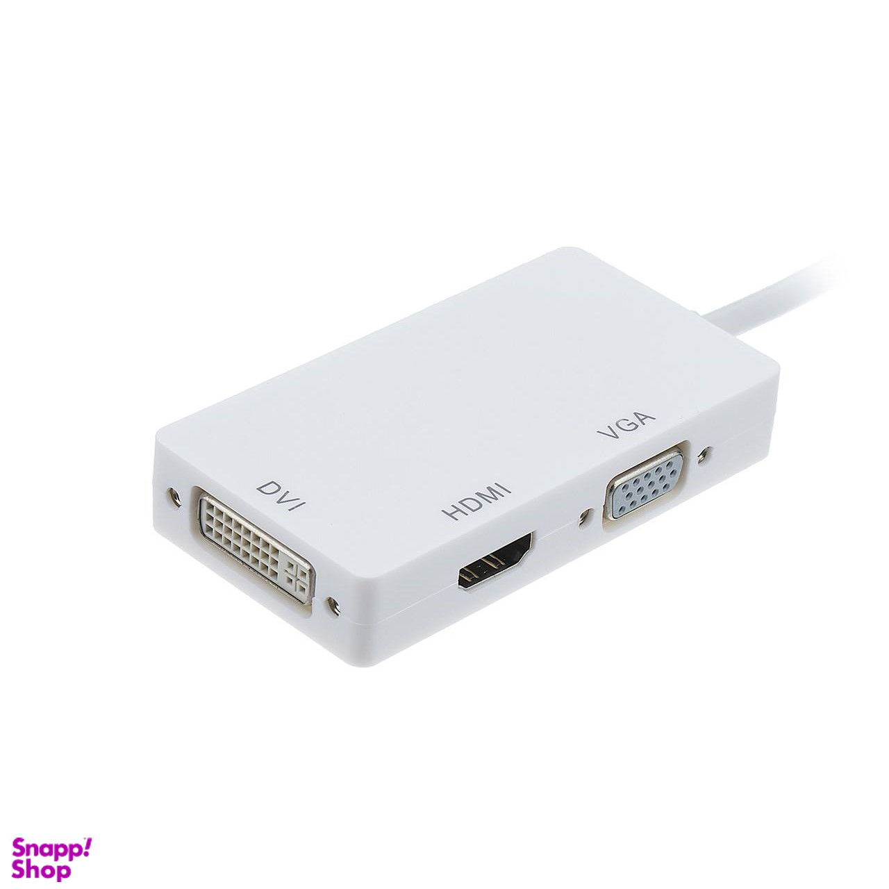 مبدل Mini DisplayPort به DVI/HDMI/VGA مدل Audio Support