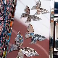 تابلو آینه کاری چهار پروانه