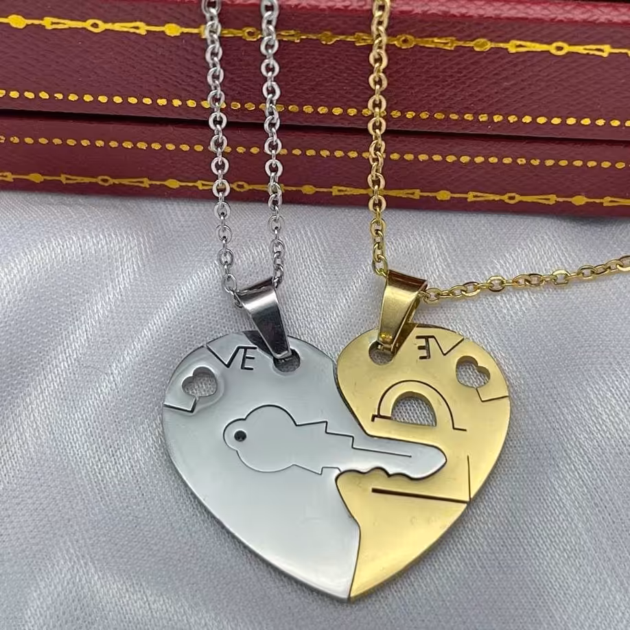 گردنبند ست با متن دلخواه