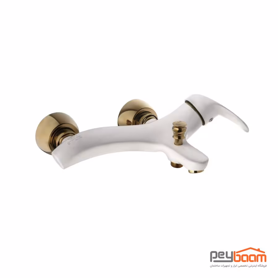 شیر حمام درخشان مدل وایت بیوتی
