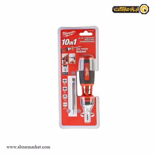 پیچ گوشتی خشابی میلواکی 10in1 مدل 2311