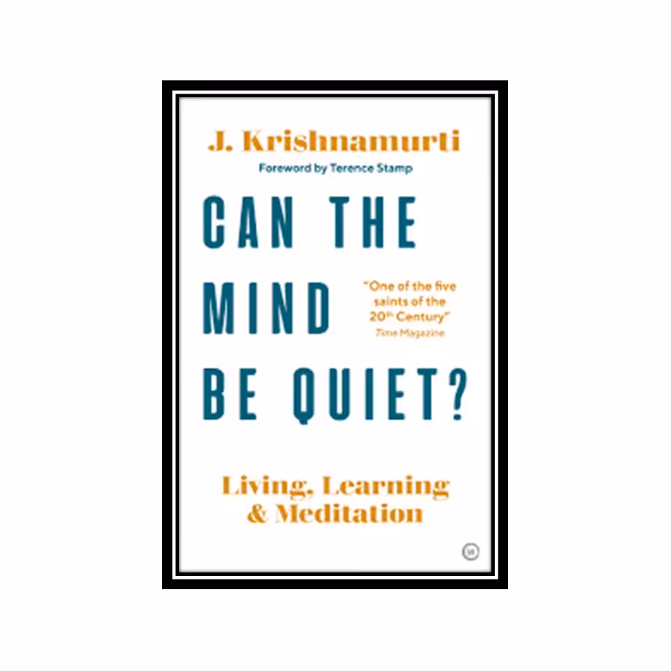 کتاب Can the Mind Be Quiet