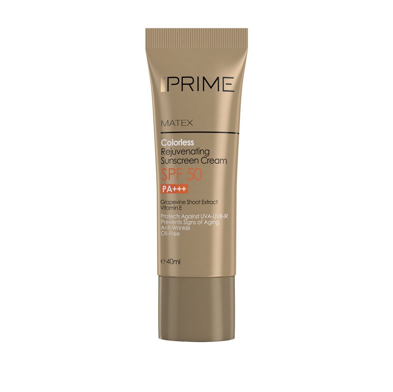 کرم ضد آفتاب رنگی پریم SPF 50 جوان کننده پوست