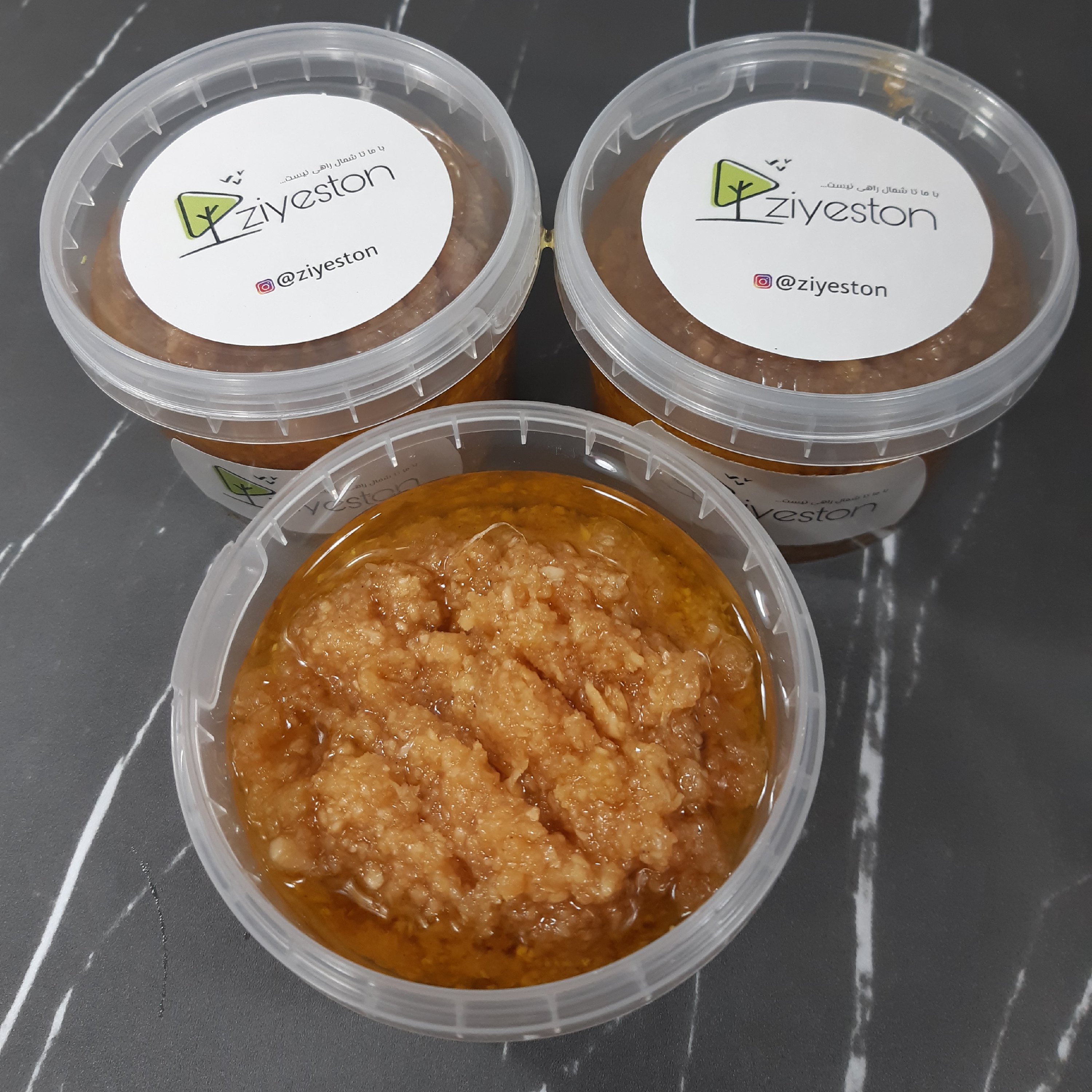 حریره سیر در روغن زیتون فرابکر