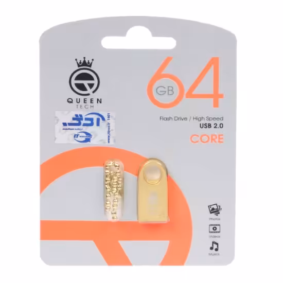 فلش مموری کوئین تک مدل Core USB2.0 ظرفیت 64 گیگابایت