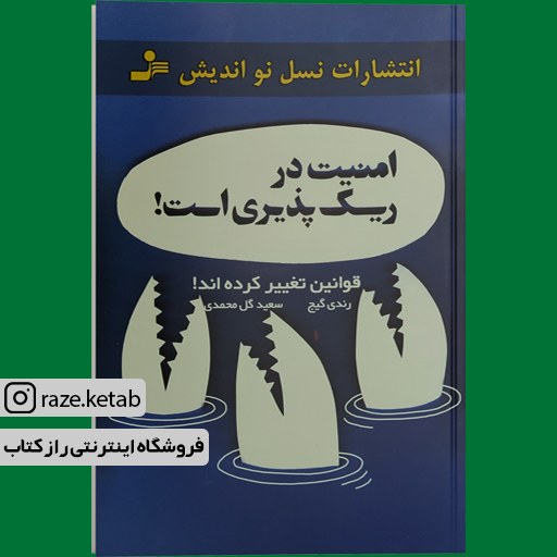 کتاب امنیت در ریسک پذیری (رندی گیج) (انتشارات نسل نواندیش)