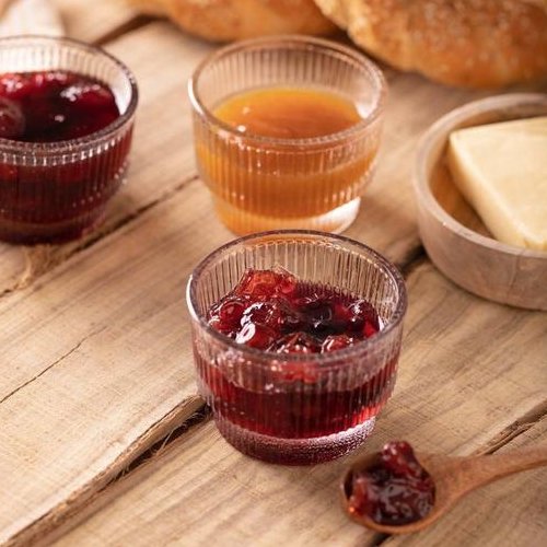 پیاله کوچک مدل شیار دار پک 6 عددی