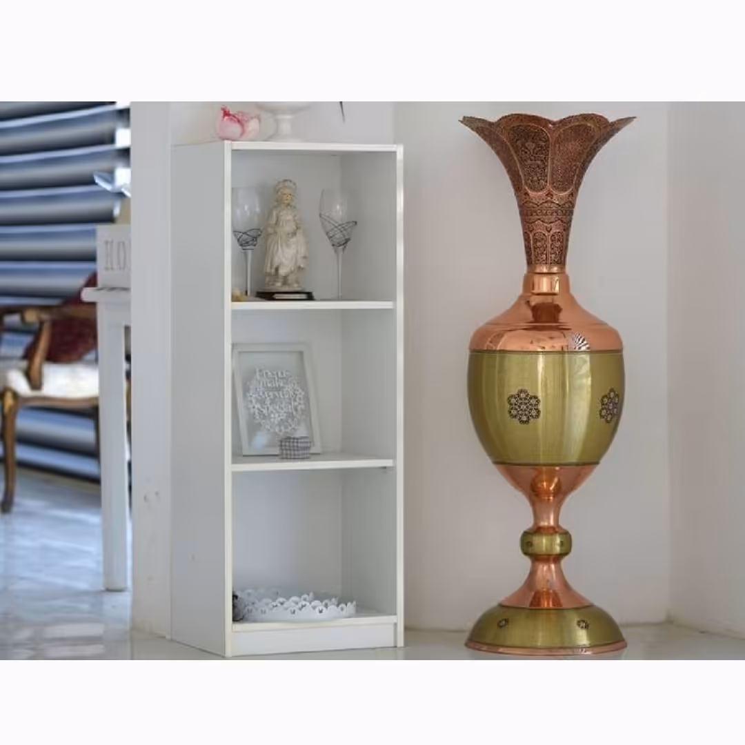 سنبلدان بزرگ سوپر 120سانتی مس و خاتم و قلم زنی و شبکه بری دستی شده صنایع دستی سایروس 