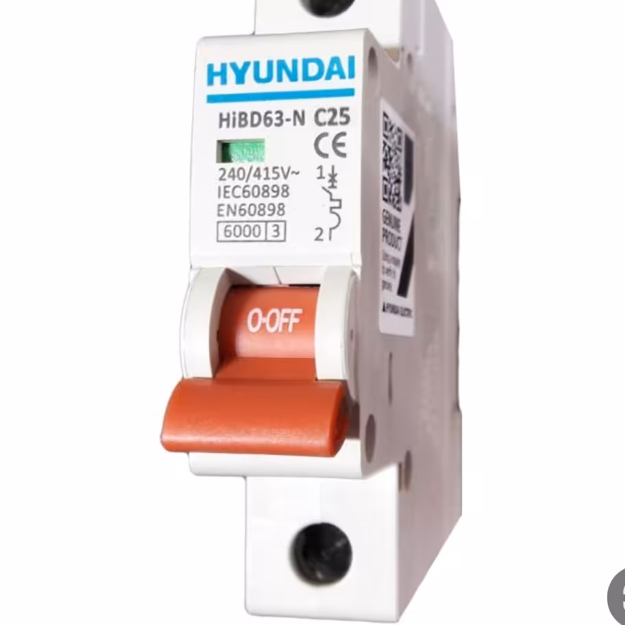 فیوز مینیاتوری هیوندا 16و 25 امپر