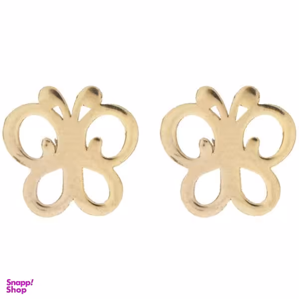 گوشواره طلا 18 عیار رزا مدل EG136