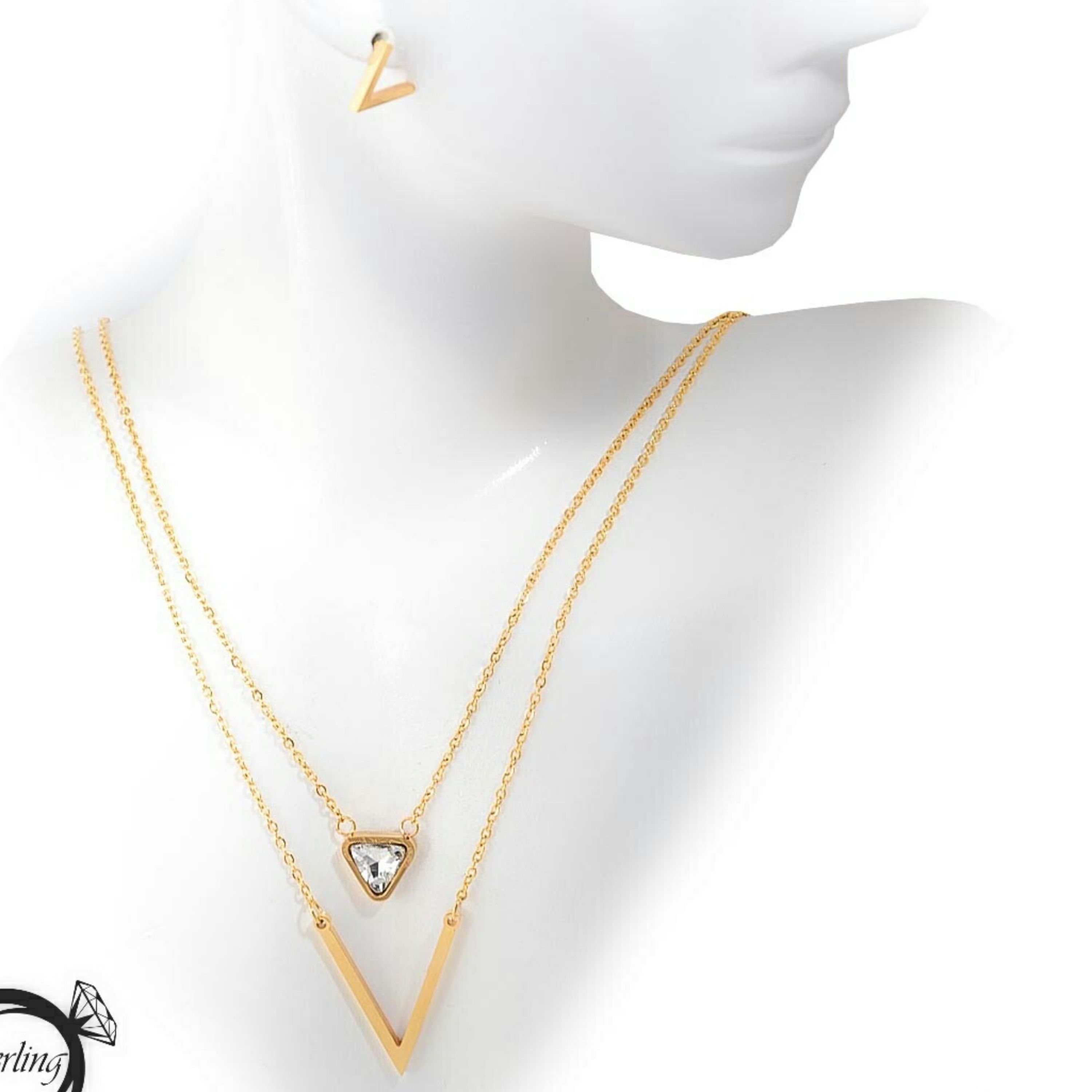 نیمست استیل رنگ ثابت و ضدحساسیت دو ردیفه کد2683