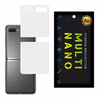 برچسب پوششی MultiNano مدل X-F1M- White برای پشت موبایل سامسونگ Z Filp