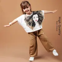 کراپ شلوار دخترانه سایز 45 تا 60