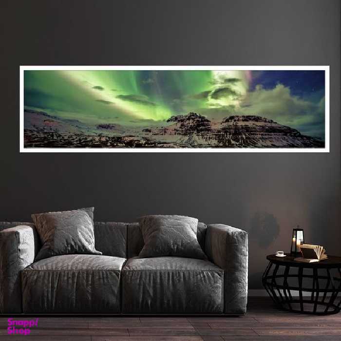 تابلو بکلیت طرح شفق قطبی مدل کشیده W-7696