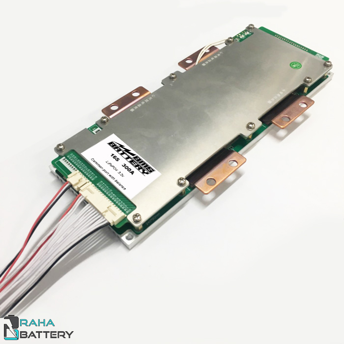 BMS باتری لیتیوم (LFP) 16 سل 300A آمپر 32V