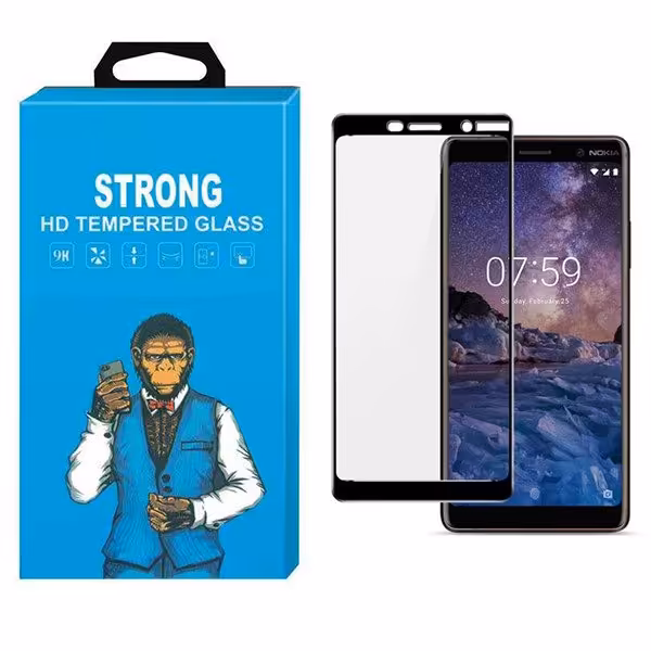 گلس یا محافظ صفحه گوشی نوکیا 3.1 پلاس / X3