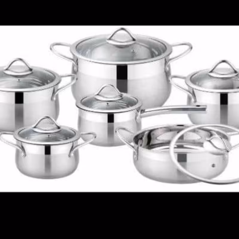 قابلمه های کرکماز 12پارچه 