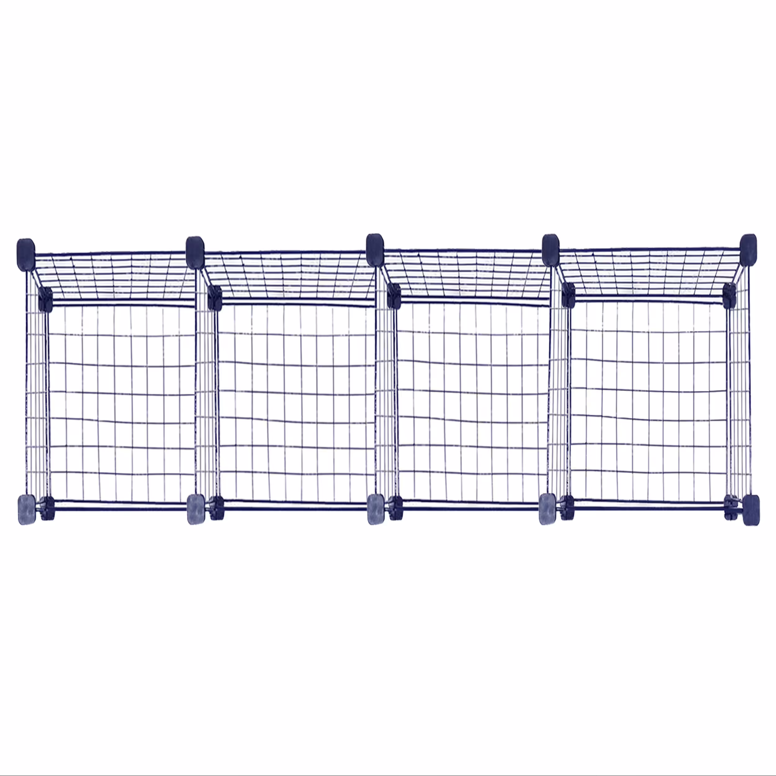 ست قفسه مشبک یک طبقه در چهار ردیف سایز 32x32(ارسال پس کرایه و به عهده مشتری)