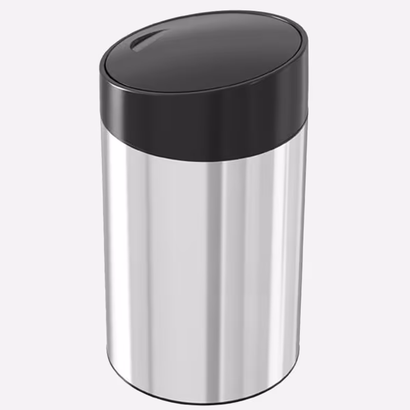 سطل زباله استیل اسلاید بین آکا الکتریک 45لیتر