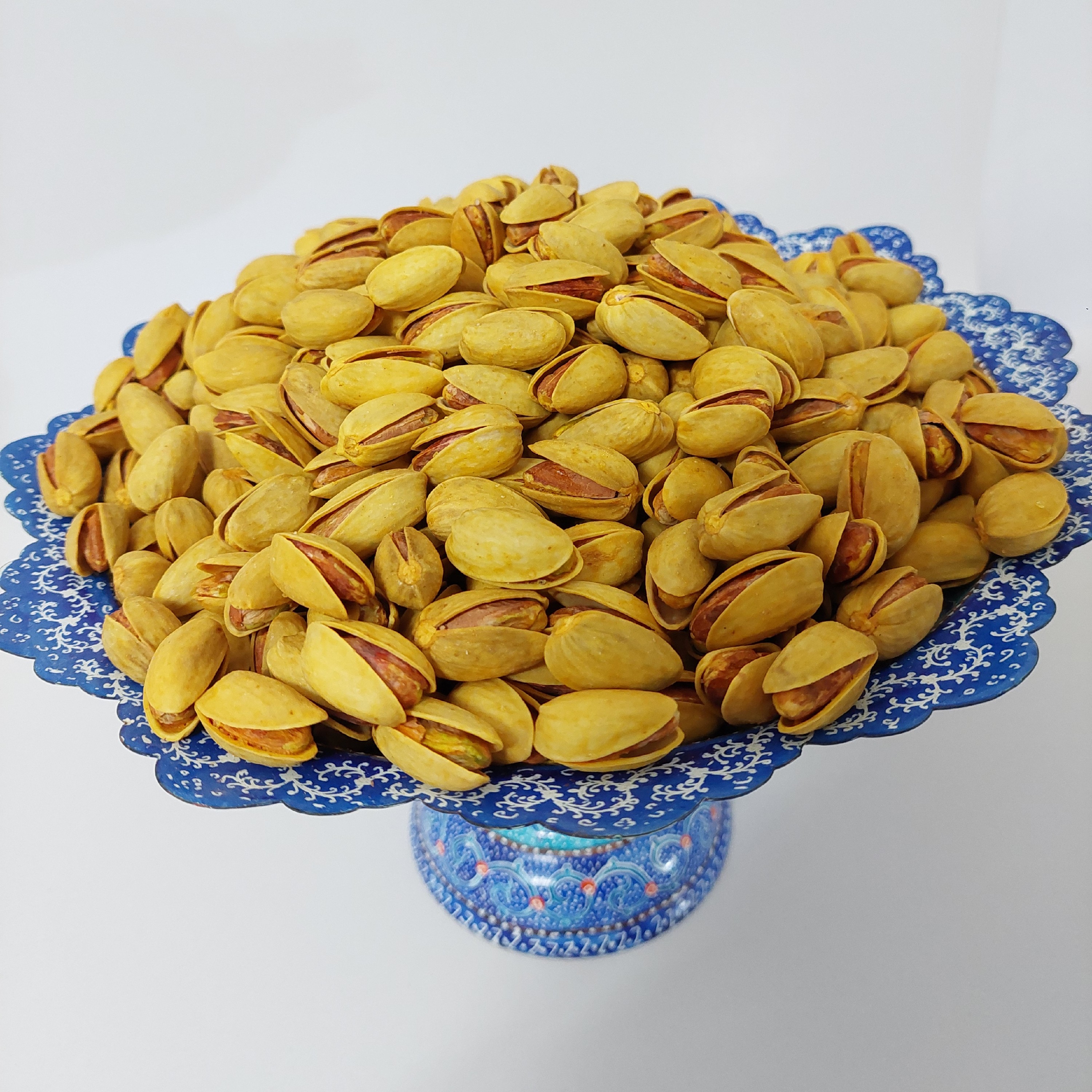 پسته اکبری شور زعفرانی تازه 750 گرمی برداشت مهرماه1403 ( مستقیم از کشاورز )